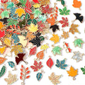 MARFOREVER 120 Pcs Maple Leaf Charm Fall Charms by MARFOREVER