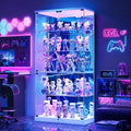 Glass Display Cabinet with RGB Lights by LVifurSmartFurniture