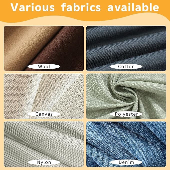 UzecPk Medium Weight Iron On Interfacing Fabric - Image 7