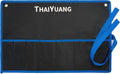 7 Pockets Tool Pouch Roll-Up Storage Bag for Hand Tools or Wrench Heavy Duty Canvas Bag Organizer