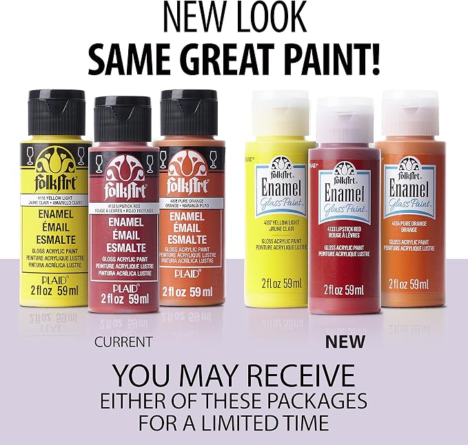 FolkArt Gloss Finish Acrylic Enamel Craft Set Designed - Image 2