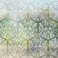 rabbitgoo Window Privacy Film, Diamond Pattern, 35.4" x 157.4" | Stained Glass by rabbitgoo