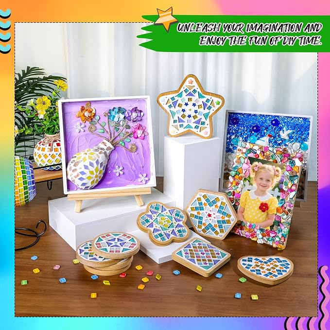 Joyclub DIY Vase Mosaic Painting Kit Mosaic Kits - Image 9