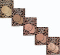 H.E. Harris & Co US Small Cent Coin Folder 1857 – Date Five Volume Set #’s 2671 by Unknown