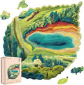 MYS A·U·R Wooden Puzzles for Adults, Serene Lake Jigsaw Puzzle 200pcs, by MYSA%C2%B7U%C2%B7R
