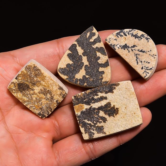 Natural Loose Gemstone 5 Piece Cabochons Lot Jewelry Making Loose Gemstone - Image 3