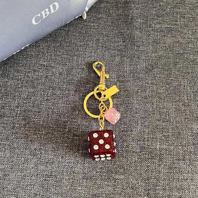 Dice Bag Charms Keychain for Women Men - Image 5