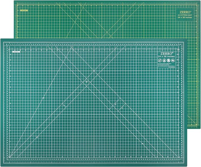 ZERRO Self Healing Cutting Mat 24" x 36", Double Sided & Non-Slip | by ZERRO