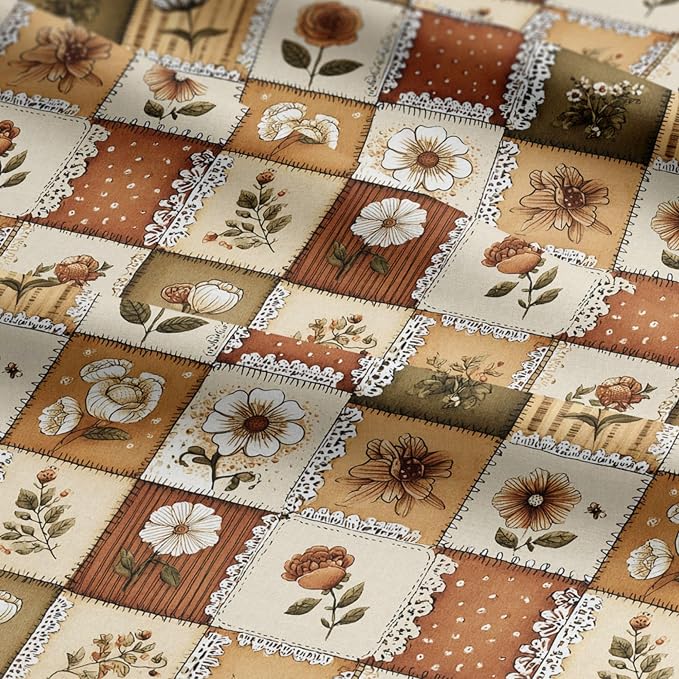100% Cotton Fabric by the Yard – Turkish Quality Quilting & Sewing Fabric - Image 8