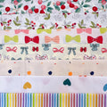 Cotton Fabric DIY Making Supplies Quilting Patchwork Fabric Fat Quarter Bundles by Antetek