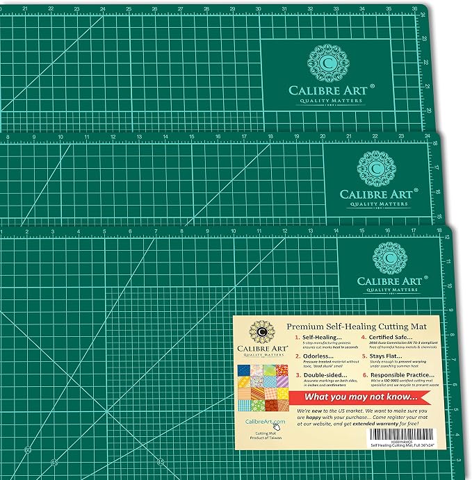 Self Healing Rotary Cutting Mat, Full 24x36 by Calibre+Art
