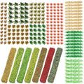 Redbaker 288 Pcs Static Grass Tuft Flower Cluster Vegetation Groups Self by Redbaker