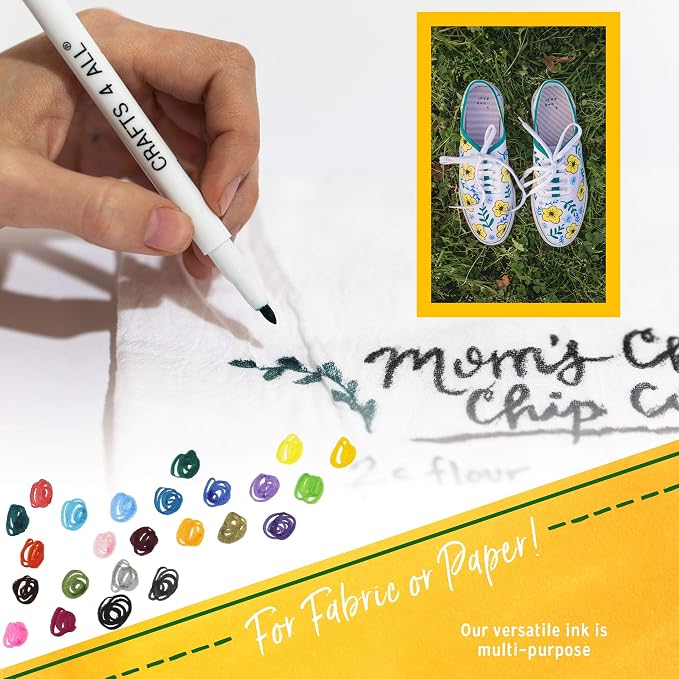 Crafts 4 All Fabric Pens for Clothes - Image 5