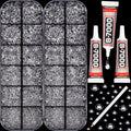 11000PCS Transparent Rhinestones by Worthofbest