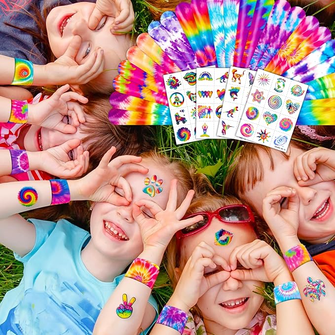 Cherisnowy 72 Pcs Tie Dye Party Favors - Image 8