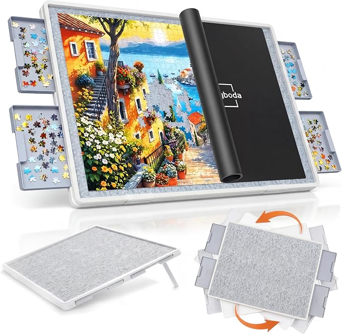 Playboda 1500 Pieces Tiltable & Rotating Puzzle Board by PLAYBODA