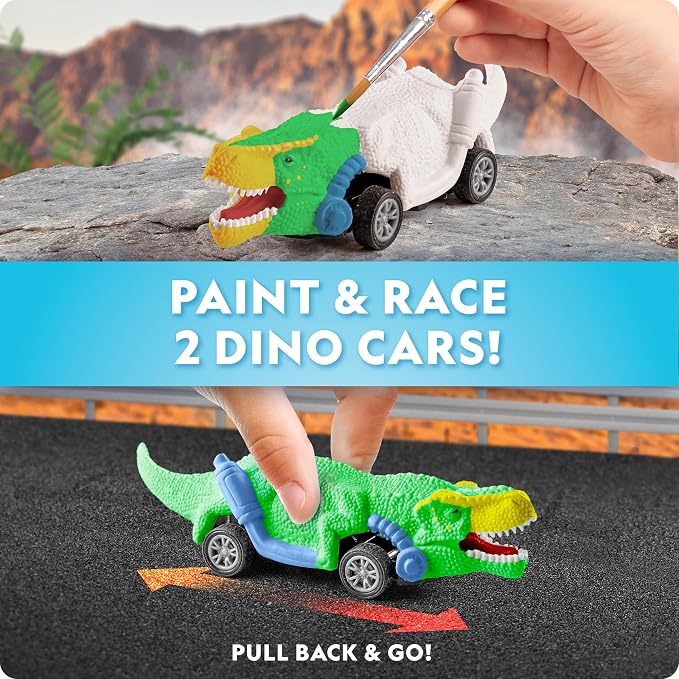 National Geographic Giant Dinosaur Egg Activity Kit – 15+ Dino Crafts, Painting - Image 3