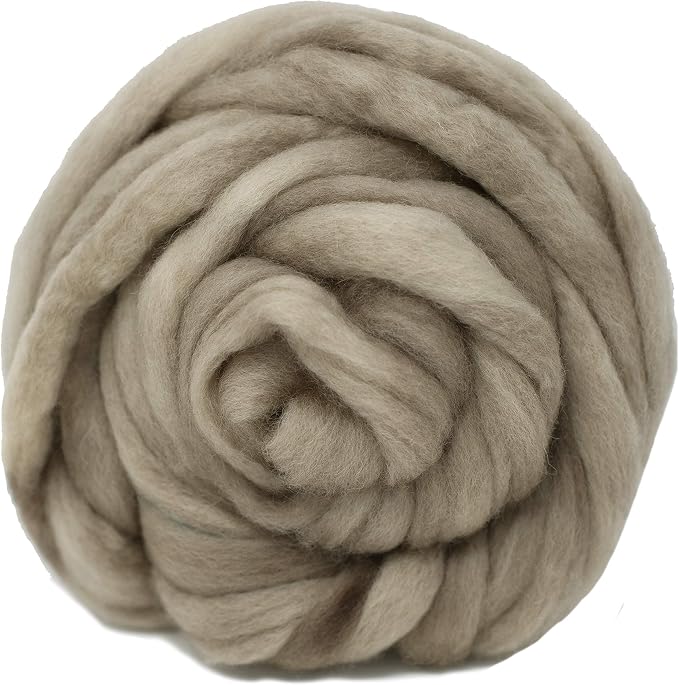 Wool Roving Hand Dyed. Super Soft BFL Combed Top Pre-Drafted by LivingDreamsYarn