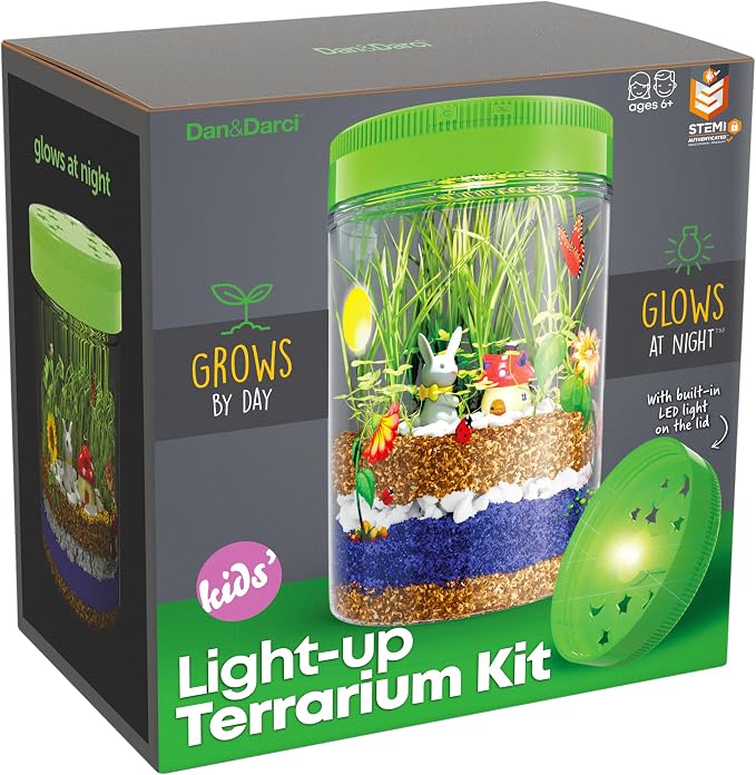 Dan&Darci Light-Up Terrarium Kit by Dan%26Darci