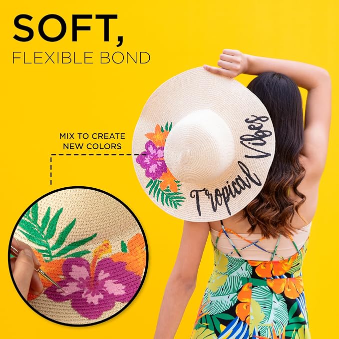 Tulip Soft Fabric Paint, Stays Soft and Flexible, Permanent Paint, - Image 6