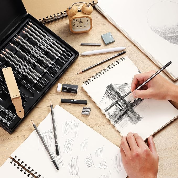 Mr. Pen- Drawing Sketching Pencil Set, Graphite Pencils | Graphite Sticks - Image 6