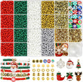 Redtwo Christmas Bracelet Making Kit, Holiday DIY Craft by Redtwo