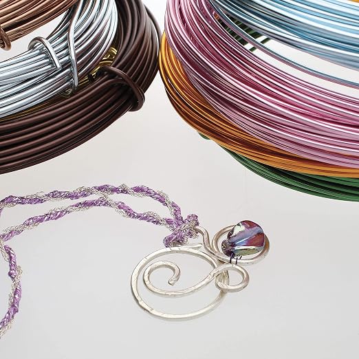 The Beadsmith Anodized Aluminum Wire – 12 Gauge – 39 feet – Rose Gold Color – - Image 6