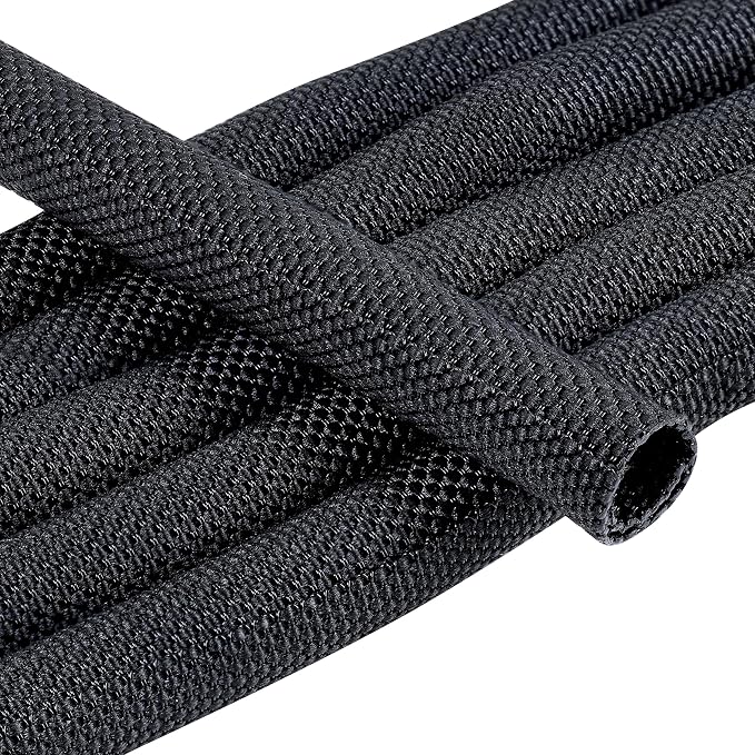 Automotive Wire Sheathing Split Wire Loom Braided Mesh Woven Cable Sleeve by Sunnarepoon