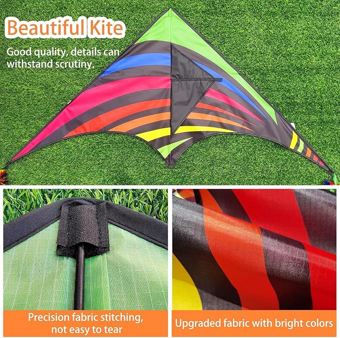 Mint's Colorful Life Delta Kite - Image 5