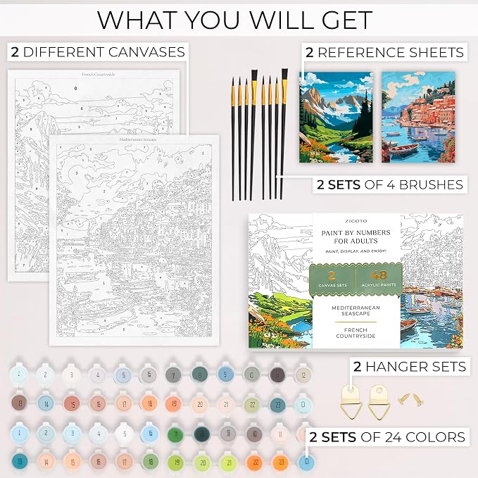 Beautiful Paint By Number Kit for Adults - Image 4