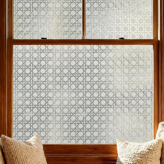 3D Stained Glass Window Film, Decorative Window Privacy Film by ADDHERES