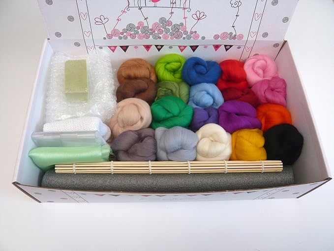 heidifeathers Premium Boxed Wet Felting Kit - Image 2