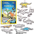 National Geographic Kids Stained Glass Kit by BlueMarbleToys