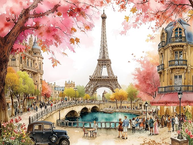 1000 Piece Jigsaw Puzzle for Adults by PrimeTimePuzzles