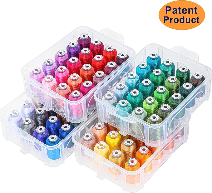 New brothread 80 Spools 500m Each Embroidery Machine Thread - Image 3