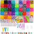 JIYAKO 4000+Rubber Band Bracelet Kit, 40 Color Loom Bracelet kit, Friendship by JIYAKO