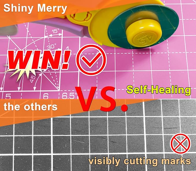 Self Healing Cutting Mat A3 12"x 18" Double Sided Pink Mat - Image 6