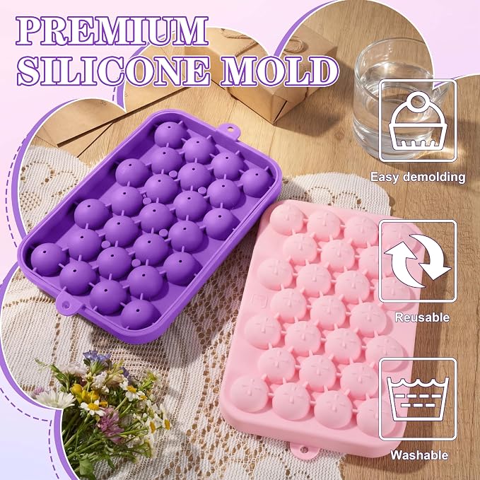 Honeydak Silicone Grape Soap DIY Making Kit 3D Reusable Soap Molds - Image 4
