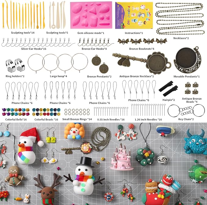 Aestd-ST Polymer Clay Kit 85 Colors, Oven Bake Modeling Clay - Image 3