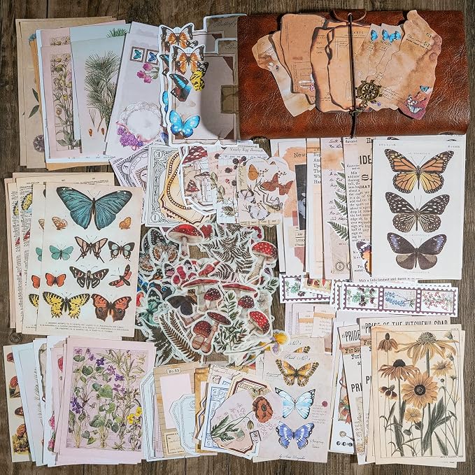 Knaid Vintage Scrapbook Supplies Pack - Image 6