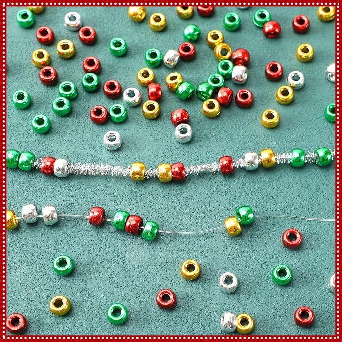 UPINS Christmas Pony Beads - Image 3