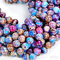 Zenkeeper 116 Pcs Sea Sediment Imperial Jasper Beads by Zenkeeper