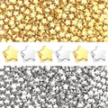 Augshy 700Pcs Star Spacer Beads - 6mm Silver & Gold by Augshy
