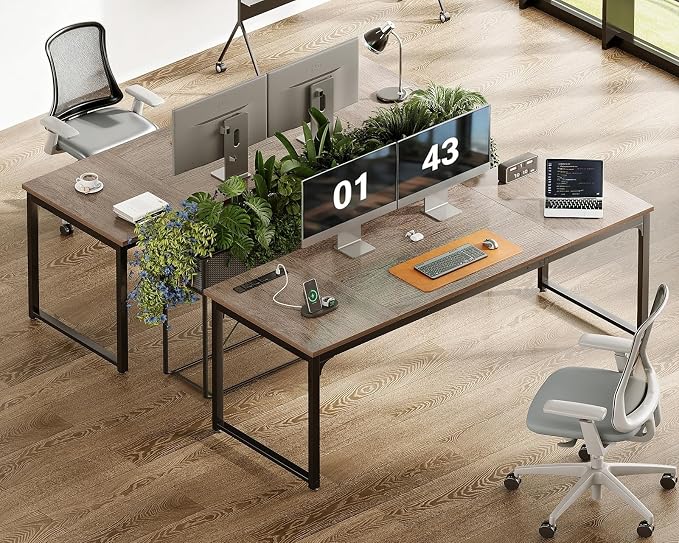 Coleshome 71 x 24 Inch Computer Desk - Image 4