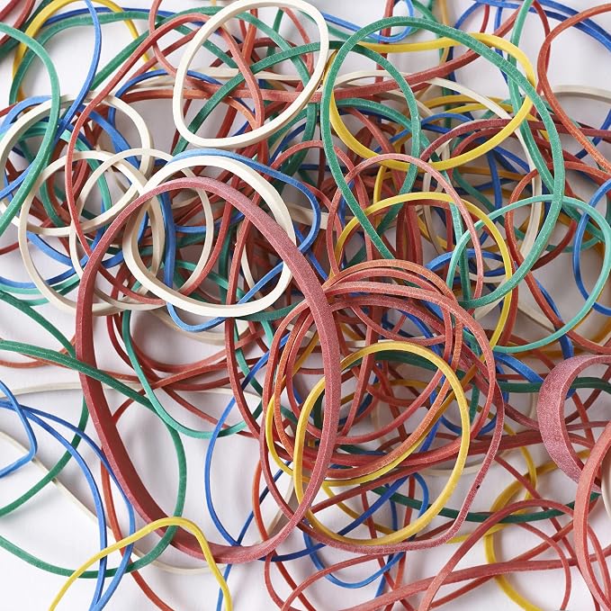 Charles Leonard Rubber Bands, 1 3/8 Ounce Bags - Image 2
