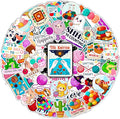 100Pcs Crochet Stickers for Water Bottle, Laptop by BulbaCraft