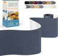 KING MOUNTAIN Canvas Repair Tape,Outdoor Gear Patch, 4×63 Inches,Waterproof,Self-Adhesive for Repairing Boat Covers,Sun Shades,Sofas,Tents,Lounge Chairs,Awnings (Dark Grey-1)