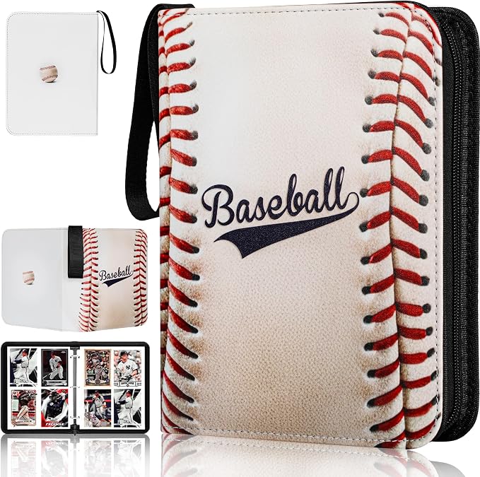 RONMONG Baseball Card Binder, 2025-2026 Sports Trading Card by RONMONGCardBinder