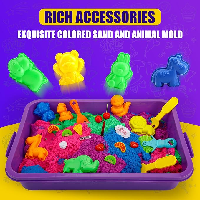 Asoxt Sensory Bin for Boy Girl Kid Toy - Image 3