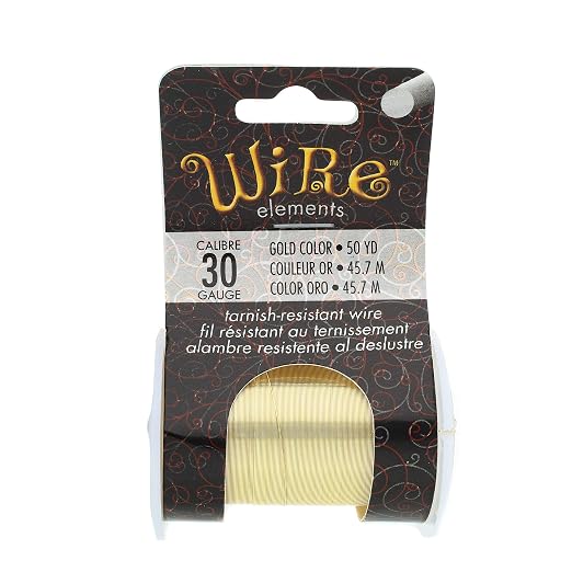 The Beadsmith Wire Elements 30-Gauge Lacquered Tarnish-Resistant Copper Wire - Image 7